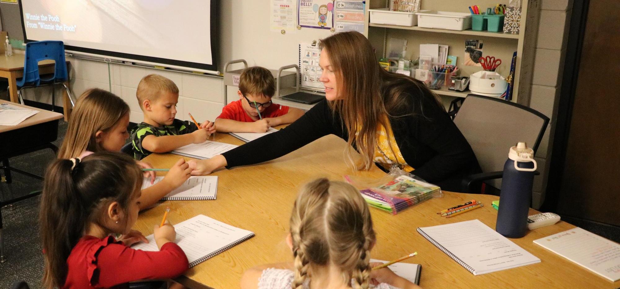 1st grade table teach